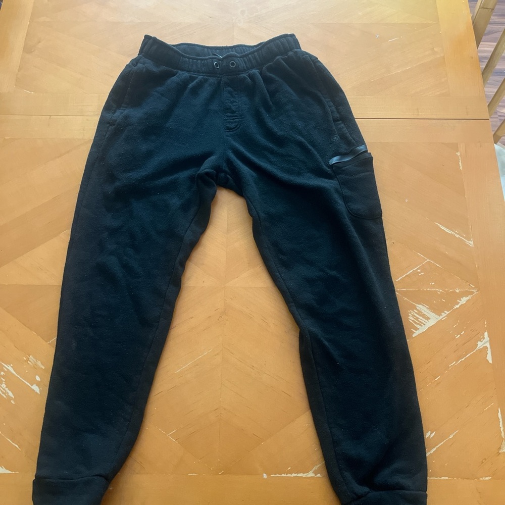 Kids Black Jogger Pants